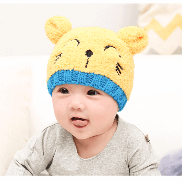 Barnens vinterbeanie, Toddler Beanie Set med 1 stycke Beanie