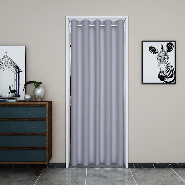 ##/Dörrgardin mörkläggningsgardin termiskt isolerad 90x200cm##/