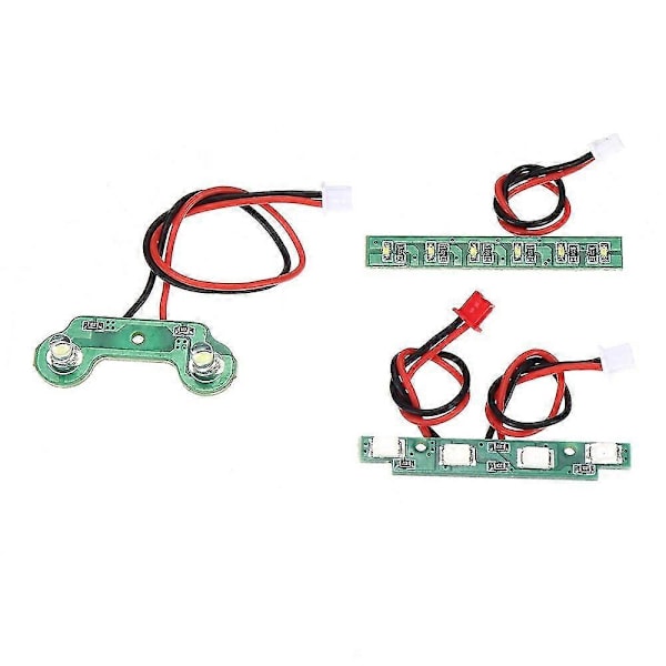 Wltoys 284161 1/28 RC Bil Reserv LED Ljus Strålkastare Set 2552 Fordonsmodeller Reservdelar Tillbehör