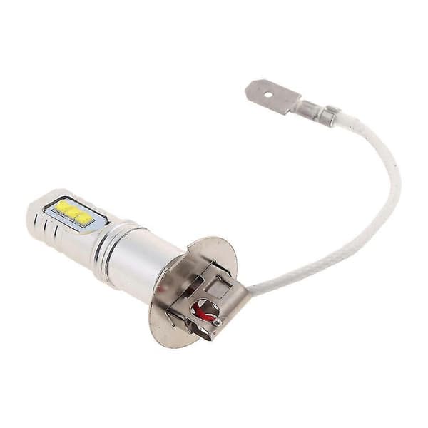 Autofrontlykt Tåkelyspærer H3 Led Dc12v-24v 6000k 80w Led Pære Erstatning