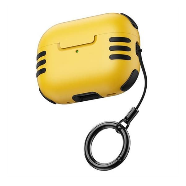 ##/Gult hörlursfodral för Airpods 1/2 generation##/