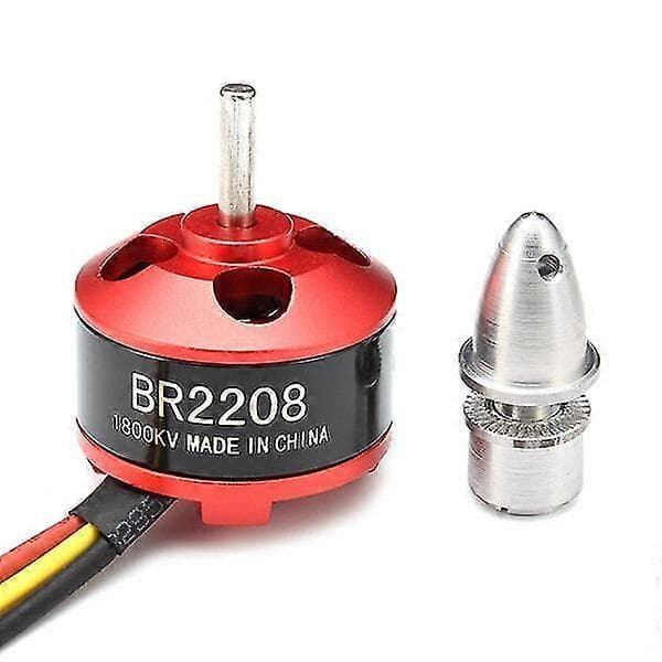 Racerstar BR2208 1800KV 2-3S harjaton moottori RC-malleille