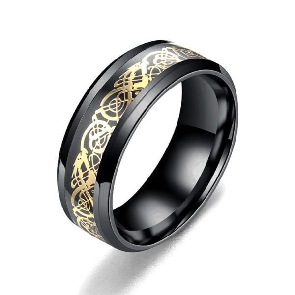 Mænds Ring smykker Jubilæum Bryllup Tungsten Steel Fancy Ring