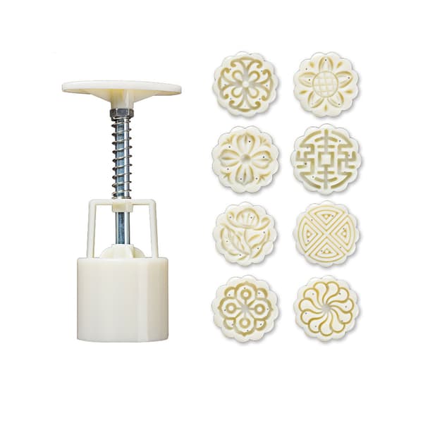 ##/1 set (vit) 3D månkakform##/