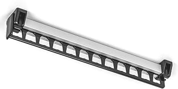 312mm Udtrækkelig Garderobeskinne Organizer Metal