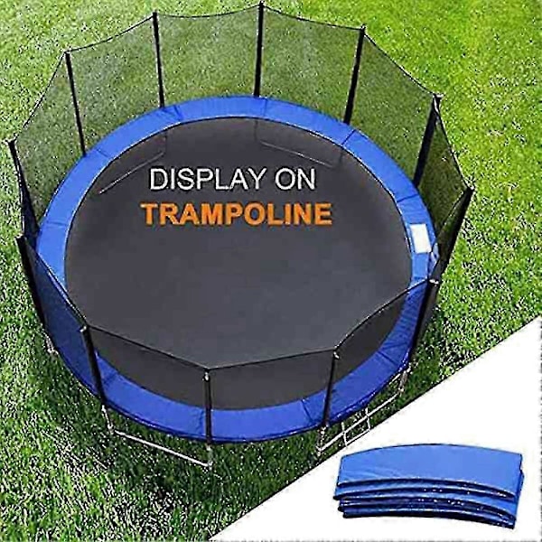 Trampolinskyddsmatta Trampolinsäkerhetsdyna Rund Fjäderskydd Trampolintillbehör