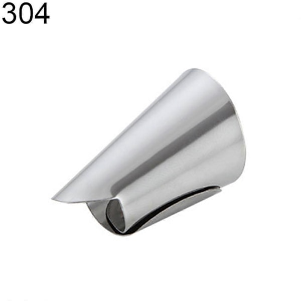 Rustfri Stål Nødder Frugt Skræller Peeler Skærer Fingerbeskytter Køkkenredskab 304 Stainless Steel