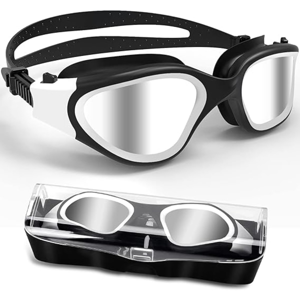 Polariserade simglasögon i svart och vitt, anti-dimma, anti-UV, c