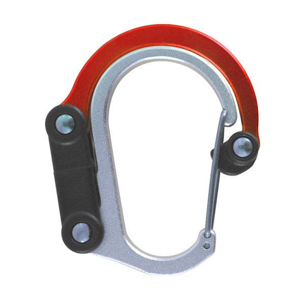 Roterende Hængende Spænde D-Type Karabiner Klips (Rød 5.84*4.82cm),