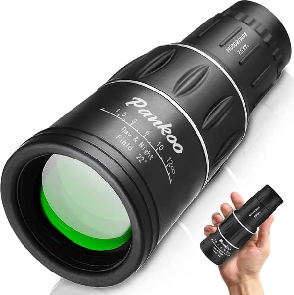 16x52 Kaksoistarkennuskiikarit Zoom Monokulaari HD Mini Teleskooppi Spot