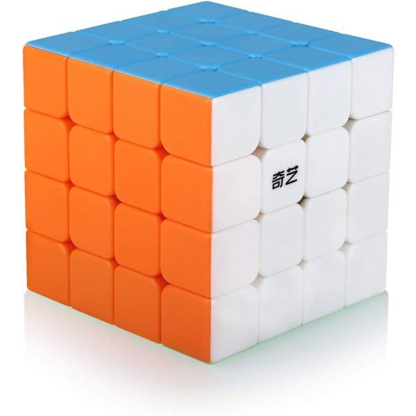 Hastighet ??Cube 4x4 4x4x4 Stickerless Magiskt Pussel Magisk Hastighet ??Cub