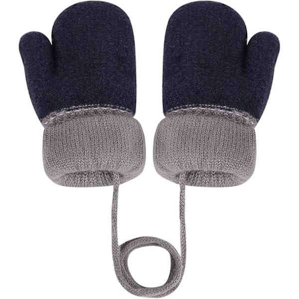 ##/0-3 År Toddler Magic Stretch Vantar Tjockt Plyschfodrade, Vinter Baby##/