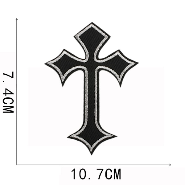 /#/10 kappaletta silitysristiä, joilla voit ommella merkkejä/#/