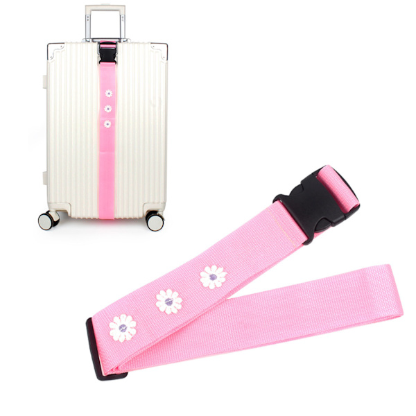 ##/1 rosa packningsrem för resväska##/