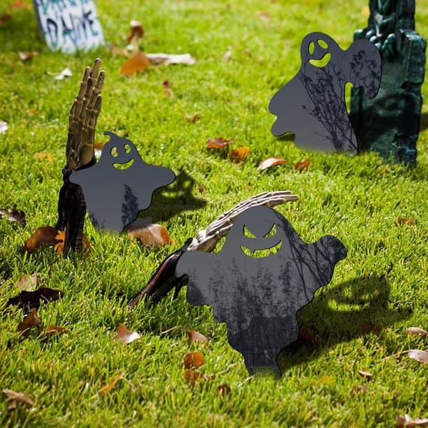 Akryl Halloween stereoskopisk spøgelse til gulvet pa