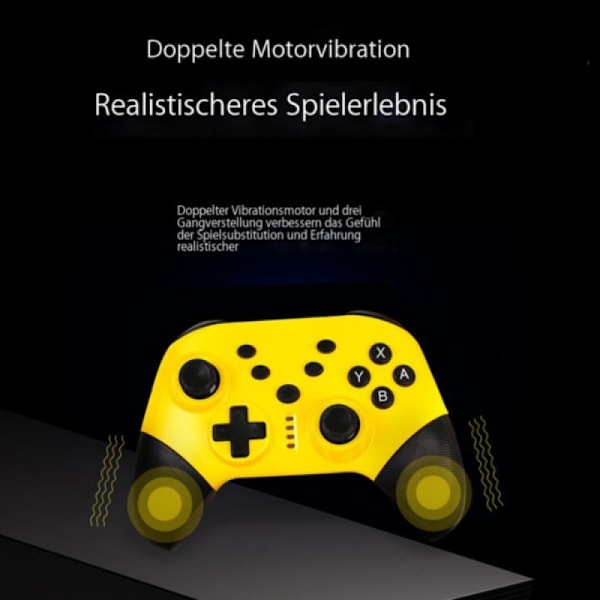 (Rosa) Trådlös Bluetooth-spelkontroll lämplig för flera plattformar