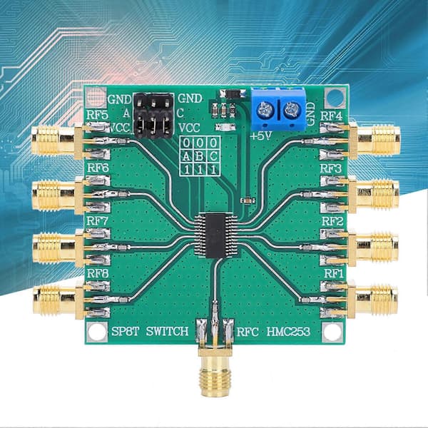 RF Enpolet Åtteveisbryter Ikke-reflekterende Elektroniske Komponenter HMC253 DC2.5 GHz