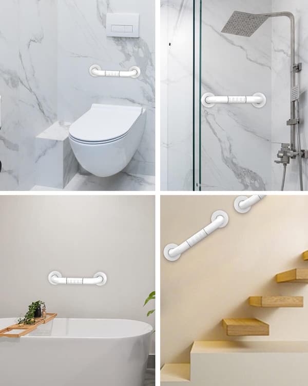 WC-kahva 30cm Kromattu Ruostumaton Teräs Kylpyhuonekahva, N