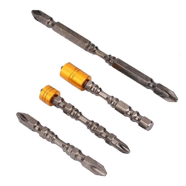 3/4 st Halkfri Elektrisk Skruvmejsel 65/110mm Magnetisk Krysskruvmejsel Bits Set (4 st)