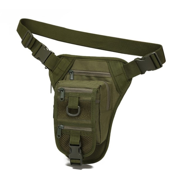 Military Tactical Molle Drop Leg Bag Cross Over Leg Rig Lår Pa