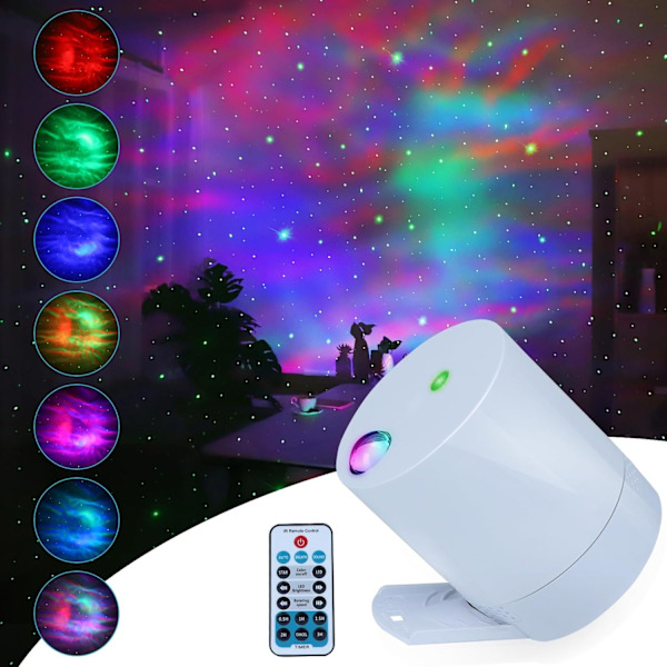 ##/Stjerneprojektor Galakseprojektor, Fint Nebula Natlys Oce##/