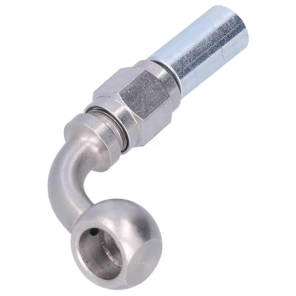 4 stk. 75 Motorcykel Bremseolie Slangeledning Banjo Fitting Rustfrit Stål M10 Erstatning til Ducati
