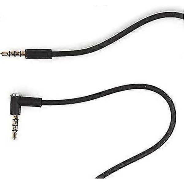 Lydkabel Kompatibel med Beats By Dr Dre Solo2 / Solo3 / Studio 2 & 3 Hodetelefoner m/inline Fjernkontroll, Volu