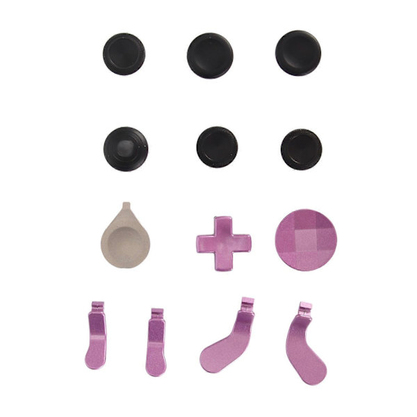 Erstatnings Thumbsticks Kit Sensitive Magnetiske Metall Thumbsticks for Xbox One Elite Series 2 Lilla
