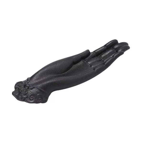 Røgelsespindeholder Dekorativ Frø Røgelsespindeholder Røgelsesbrænder Askeopsamler til Aromaterapi Yoga Meditation Stress Angstlindring Left Hand