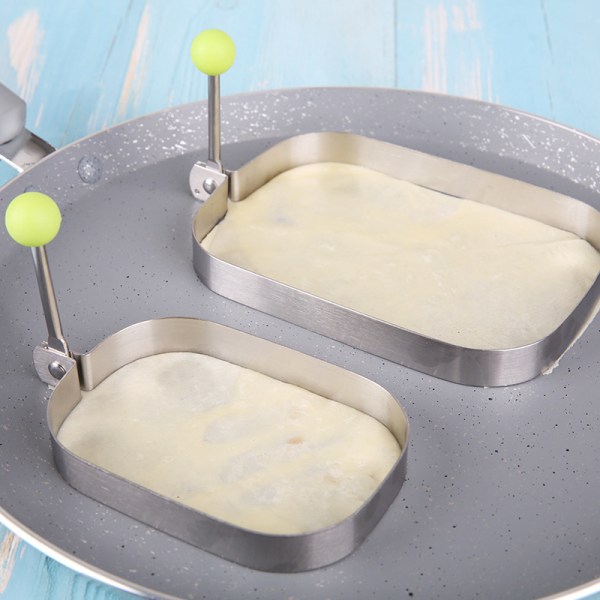 13.5cm-In stock cake mold square omelet mold spotless omelette r