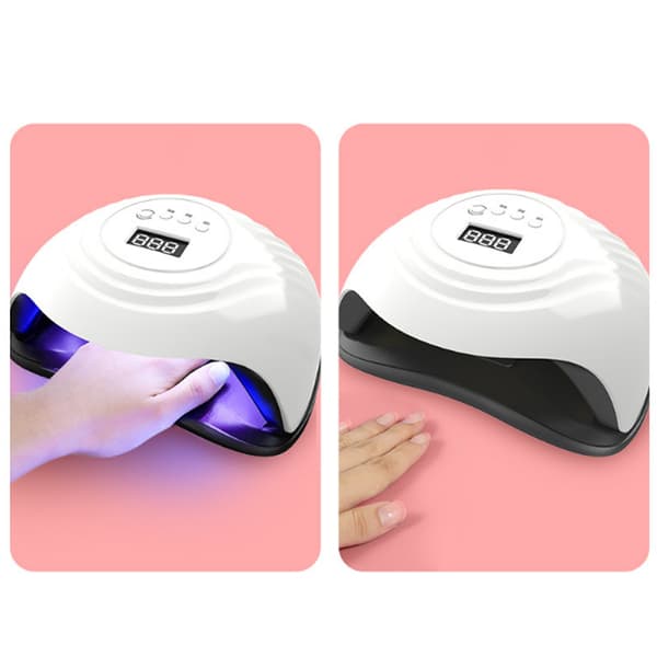 168W manikyr lampe UV neglelakk lim herdelampe, LED