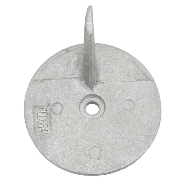 Båt utenbords trimflaps anodeblokk sinklegering 664?45371?01?00 erstatning for 20?50 HK