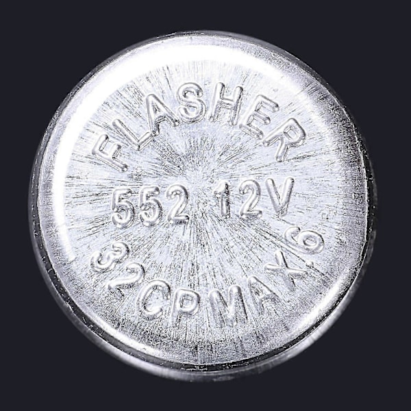 Klassisk bil blinkersenhet reläindikatorer 12v ljus blinkers 2 stift