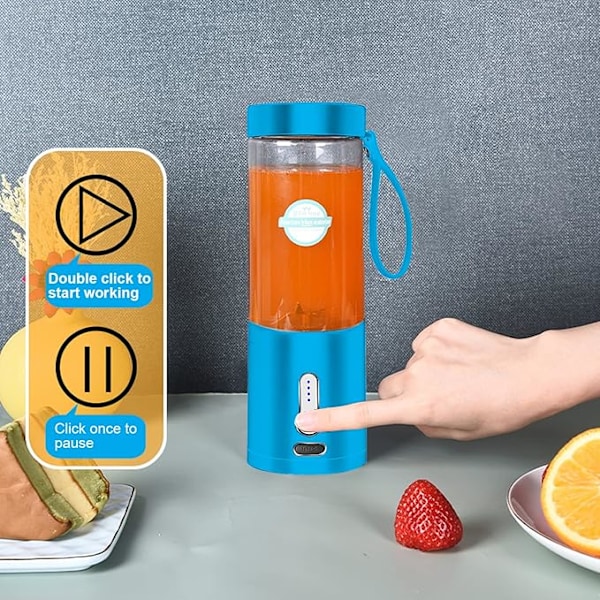 ##/Portabel Blender för Shakes och Smoothies  Uppgraderad 18Oz Portabel Blender med 6 Blad##/