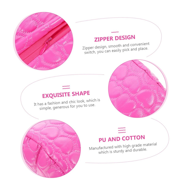 ##/Neglepute håndstøtte, vaskbar, PU-lær, avtakbar, rosa##/