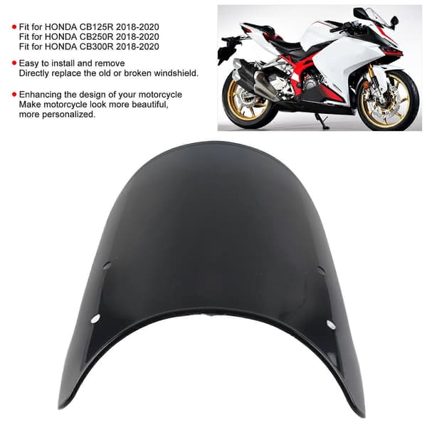 Akryl Vindruta Vindskydd Passar till CB125R CB250R CB300R 2018?2020