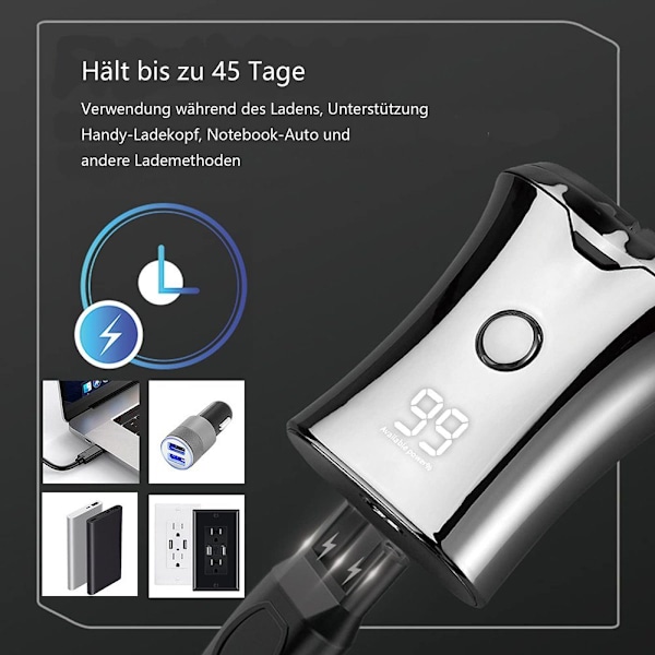##/(Silver) Reseshavare Mini Rakapparat##/