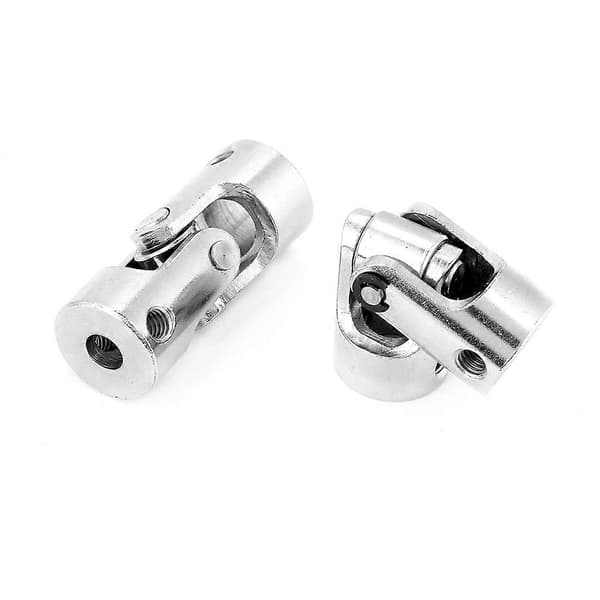 2st Axelkoppling Motorkontakt DIY Styrning Längd 35mm OD 14mm Universalknut (6*8mm)