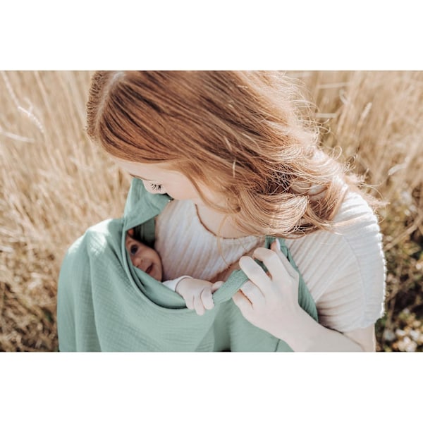 ##/(lys grøn) baby ammepude, åndbar bomuld ammepude##/