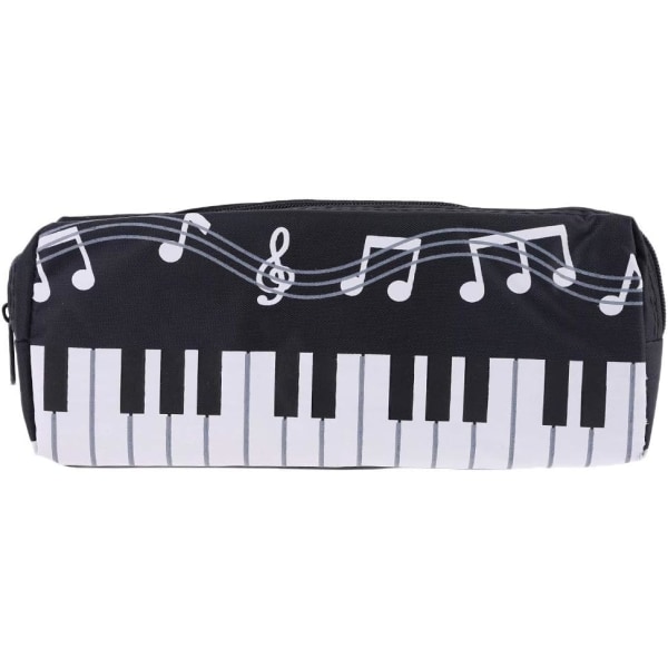 Musikknoter Piano Keyboard Blyantveske, Penneveske med stor kapasitet