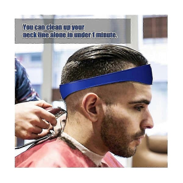 2 STK DIY Hårklipp Hjemme Fade og Taper Hårtrimming Buet Silikon Hårklippebånd