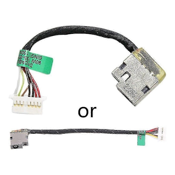 For DC Strømkontakt Socket Plugg Ladeport Med Kabel For HP Pavilion X360