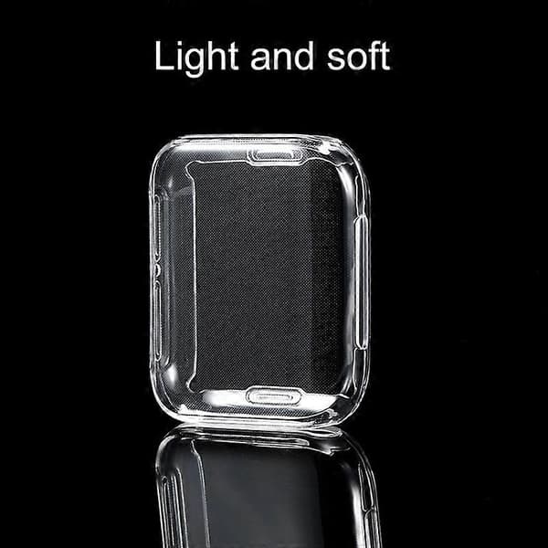 Skyddsfodral Transparent Fulltäckande 41mm/46mm Mjukt TPU Klockskydd för OPPO Watch 41mm