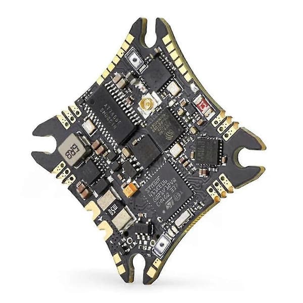 25.5x25.5mm HGLRC SPECTER 15A ELRS AIO Flight Controller med 15A 4in1 ESC UARTS R1 ExpressLRS 2.4G