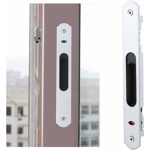##/Skyvedørslås - Moderne Skyvedør i Glass Vindu Enkel Lås##/