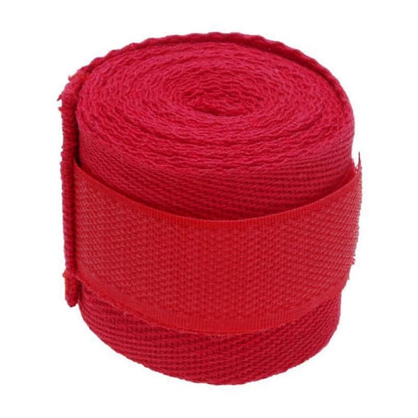 2 st 2,5 m Eslatic bomullssportbandage boxningsbandage för Muay Thai Mma Taekwondo handskaromslag
