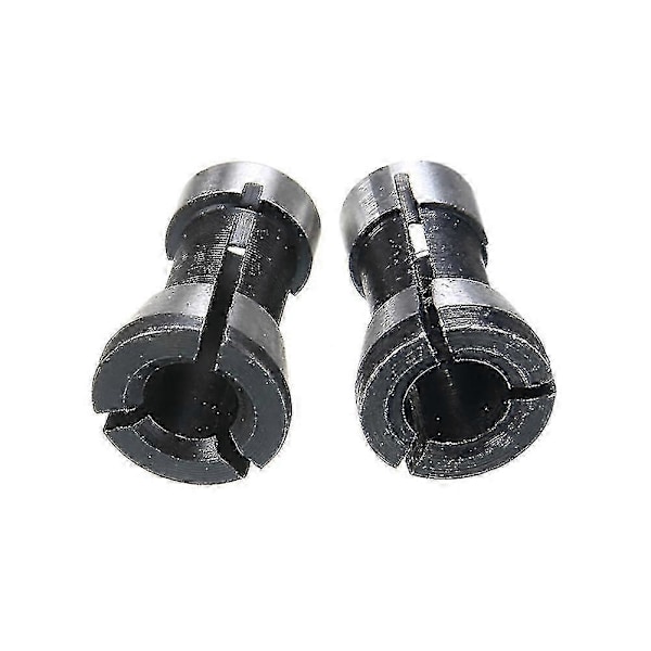8st Högprecisionsadapter Hylschuck Set 6mm/6.35mm/8mm Hylschuck Gravyr Trimningsmaskin Router Fräsverktyg-hy