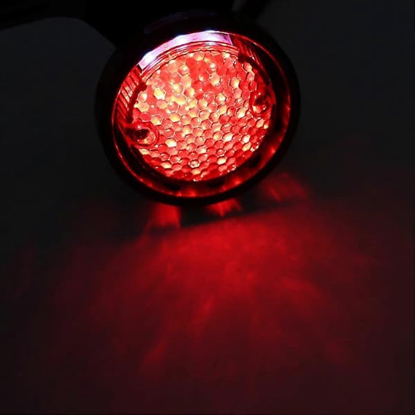 Motorcykel LED Retro Rød Baglygte Bremse Stop Lys Lampe Til Honda/Yamaha