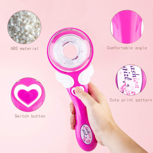 ##/Set med 1 Hårfläta Maskin Elektrisk Frisyr Fläta Verktyg Elektrisk Automatisk Fläta Maskin för Barn DIY Hårstil Styling Verktyg Leksak Set##/