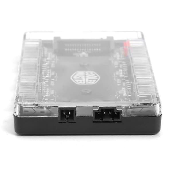 1 til 6 Multi Way Splitter Pwm Argb Fan Hub 4pin/pwm-3pin Adresserbar Rgb